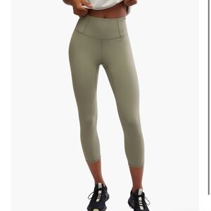 NWT FP Movement Never Better Capri Leggings | Sage Stone | Size XS